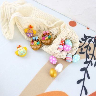 हार बनाने के लिए एग शेप DIY सिलिकॉन टीथिंग बीड चबाने योग्य
