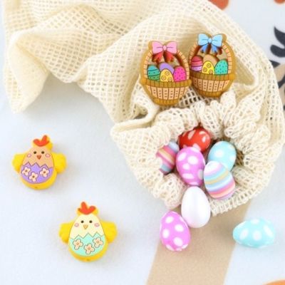 हार बनाने के लिए एग शेप DIY सिलिकॉन टीथिंग बीड चबाने योग्य
