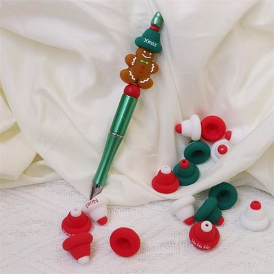 MOQ 200pcs सिलिकॉन दांत मोती कार्बनिक सिलिकॉन दांत मोती - सुरक्षित और टिकाऊ DIY कलम के लिए कुंजी श्रृंखला बनाने