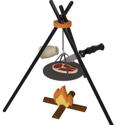 कस्टम लोगो 19 पीसी सिलिकॉन दिखावा BBQ ग्रिल खेल रसोई कुक खिलौना मिनी शेफ बारबेक्यू भूमिका खेलने सेट बच्चे रसोई खिलौने उपहार