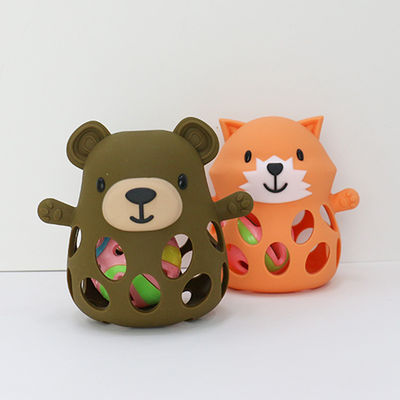PAISEN Bear Teething Glove Unisex Custom BPA-Free Newborn Gifts Cute Animal Shaped Silicone Teething Toys Soft Baby Teeth. पेसेन बियर टूथिंग ग्लोव यूनिसेक्स कस्टम बीपीए मुक्त नवजात उपहार प्यारा जानवर के आकार का सिलिकॉन टूथिंग खिलौने मुलायम बेबी दांत