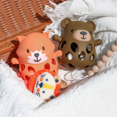 PAISEN Bear Teething Glove Unisex Custom BPA-Free Newborn Gifts Cute Animal Shaped Silicone Teething Toys Soft Baby Teeth. पेसेन बियर टूथिंग ग्लोव यूनिसेक्स कस्टम बीपीए मुक्त नवजात उपहार प्यारा जानवर के आकार का सिलिकॉन टूथिंग खिलौने मुलायम बेबी दांत