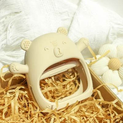 PAISEN कस्टम नरम Teether खिलौना Teething दस्ताने नवजात BPA मुक्त बेबी सिलिकॉन Teething बच्चों के लिए Mitten
