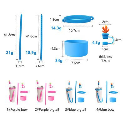 कस्टम सिलिकॉन Lanyard हैंडल Sling के लिए Tumbler व्यक्तिगत विरोधी फिसलने Sippy कप लेबल पानी की बोतल ले जाने के लिए स्ट्रैप बार सामान