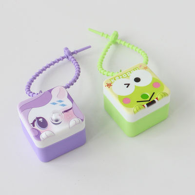 Silicone Capybara Keychain Pendant Decompression Squeeze Bags Ornament Stress Relief Vent Toy 80g for Silicone Material