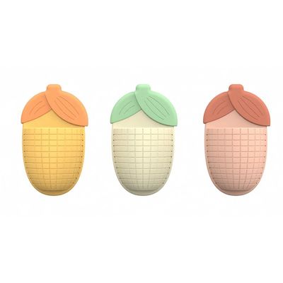 प्यारा मकई के आकार का सक्शन कप टूथपेस्ट धारक